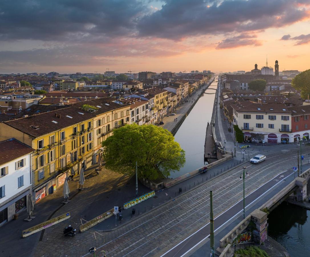 밀라노 Navigli-Duomo Exclusive Design Loft Su Due Piani Con Wifi 아파트 외부 사진